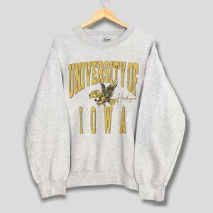 Vintage University of Iowa Unisex Sweatshirt, Iowa Hawkeyes Football Shirt Tee